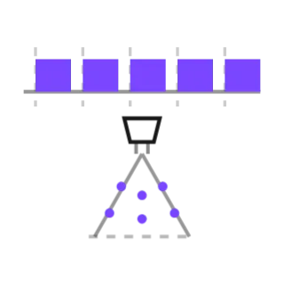 Nozzle pulse width, not animated