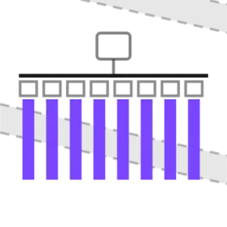 Section shutoff, not animated