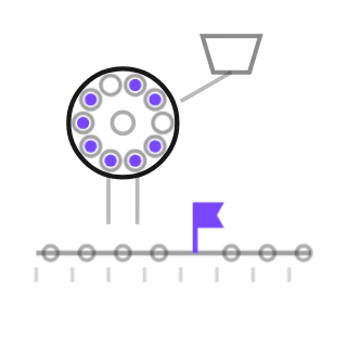 Seed meter singulation, not animated