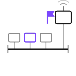 Remote diagnostics, not animated