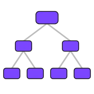 Merkle Tree, not animated