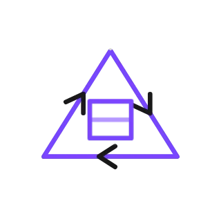 Closed material loop, not animated