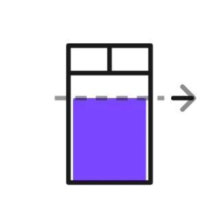 Recycled content, not animated