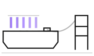Shore Power, not animated
