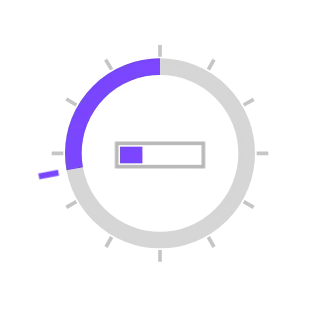 Idle share ring, not animated